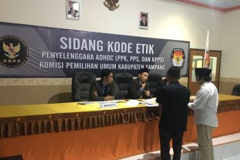 KPU Sidangkan Pelanggaran Kode Etik PPK di Sampang
