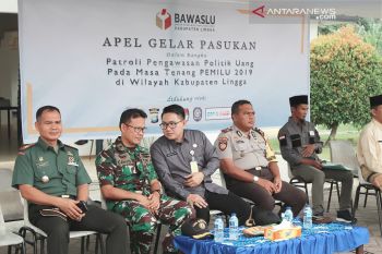 Bawaslu Lingga gelar apel pengawasan masa tenang