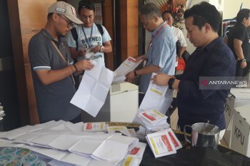 PPLN KK musnahkan 12.662 sisa surat suara pilpres/pileg