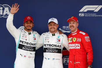 Bottas mengungguli Hamilton 0,023 detik untuk "pole position" GP China