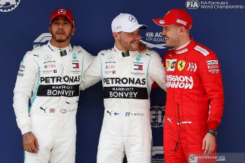 Hamilton rebut  trofi juara GP China,  balapan ke 1.000 di Formula 1