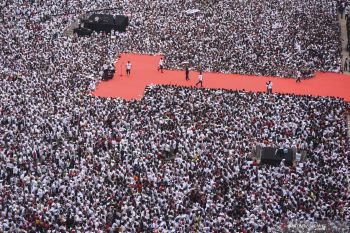 Relawan Jokowi minta KPU Riau cari solusi kurangnya surat suara