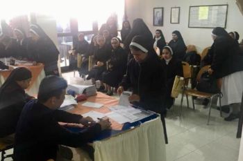 Partisipasi Pemilih di TPS Vatikan Hampir 90 Persen