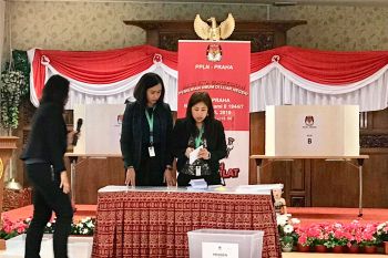 TPS Praha penggunaan surat suara di capai 100 persen