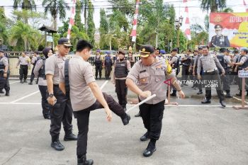 Polres Kotim berangkatkan personel amankan 1.300 TPS