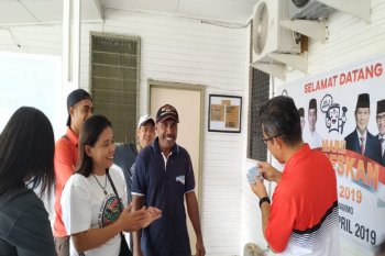 KPPSLN Vanimo terima pemilih pemilu 2019 menggunakan KTP