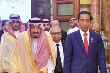 Presiden Jokowi ajak Arab Saudi kerja sama syiarkan Islam toleran