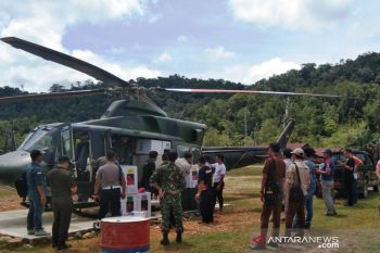 KPU angkut logistik Pemilu gunakan helikopter TNI