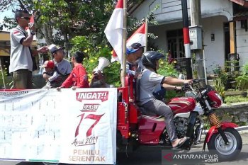 PPS di Temanggung sosialisasikan pemilu secara unik