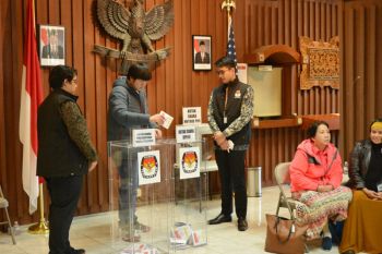 Pemungutan suara di TPS San Francisco berlangsung hingga malam