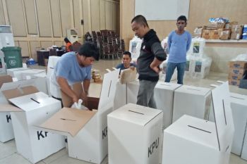 KPU: Logistik pemilu pesisir dan pegunungan Mimika sudah didistribusikan