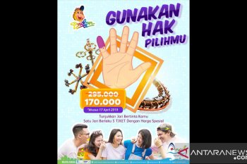 Harga khusus pemilu di wahana permainan