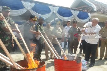 KPU Kabupaten OKU musnahkan 7.594 surat suara rusak