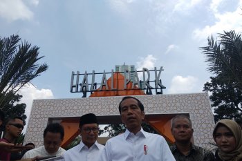 Presiden Jokowi: usai "nyoblos" ingin tidur saja