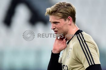 Ajax berharap de Jong pulih untuk hadapi Juventus, di perempat final Liga Champions