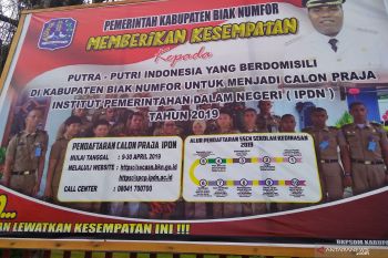 BKPSDM: pendaftaran calon praja IPDN Biak Numfor melalui daring