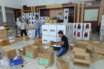 Terpenuhi, kekurangan surat suara di KPU Kendari