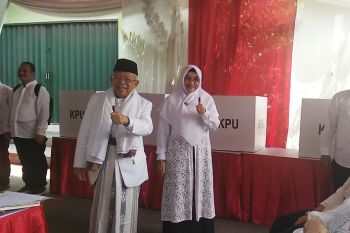 Ma'ruf akui Pemilu 2019 pencoblosan paling nikmat