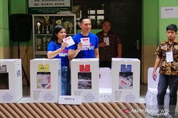 Ini ungkapan perasaan AHY usai coblos