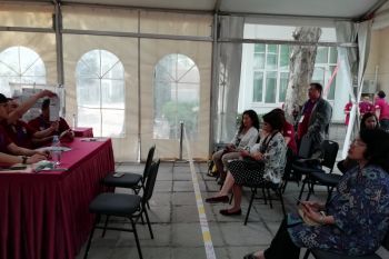 Di KBRI Beijing Jokowi-Ma'ruf unggul
