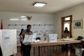 Pasangan Jokowi-Ma'ruf menang telak di Korea Utara