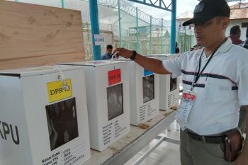 Kunci segel satu kotak suara pemilu di Lapas Abepura hilang