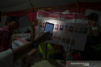 Perhitungan berlanjut hingga malam hari