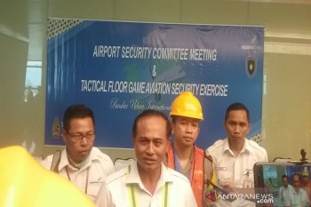 AP I melakukan simulasi keamanan bandara di Yogyakarta