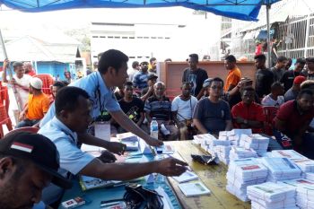 Bawaslu: seluruh logistik pemilu setiap TPS di Jayapura sudah terkumpul