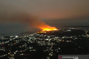 Bandara Raden Sadjad Natuna terbakar