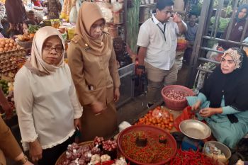 Dirjen Perdagangan Dalam Negeri Sidak Pasar Tradisional Kendari