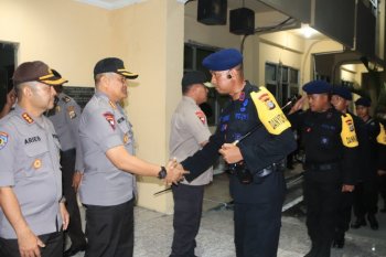 Brimob masuk Jakarta bantu pengamanan rangkaian pemilu