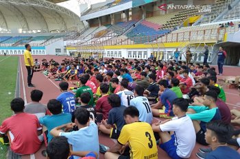 Puluhan pemain lolos seleksi PSSI Bekasi