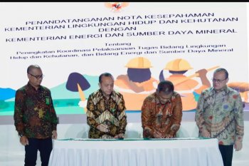 KLHK dan Kementerian ESDM percepat reklamasi hutan dan rehabilitasi DAS