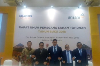 PT Antam mengangkat dua anggota komisaris