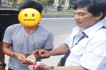 Hendak temui pembeli malah ketemu polisi