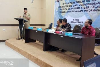 Rakor persandian se-Sumbar, proteksi serangan siber