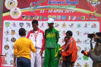 Tiga kabupaten belum koleksi medali emas di Porprov Sulteng