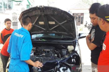 Usai UN, siswa SMK di Temanggung gelar bakti sosial