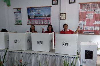 Partisipasi pemilih di Minahasa Tenggara 90,2 %