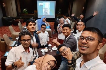 Video conference bersama Dirpem Antara