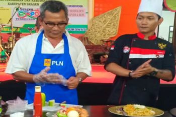 Sosialisasikan kompor induksi, PLN ikut ramaikan HUT Sragen