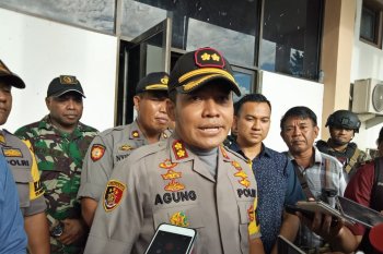 Kapolres: kotak suara pemilu Distrik Alama tidak dibawa ke Timika
