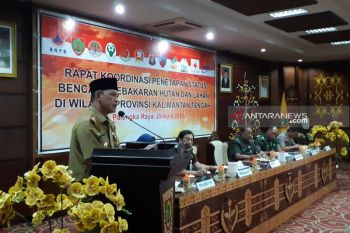 Pemprov targetkan Kalteng bebas kabut asap tahun 2019