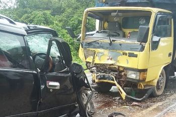 Tabrakan di Kotim renggut dua nyawa