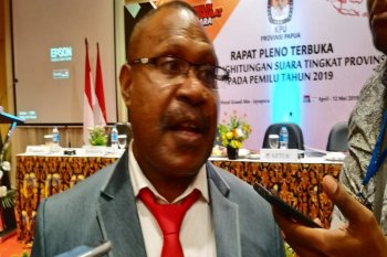 KPU Papua pastikan rapat pleno rekapitulasi penghitungan suara kembali diskors