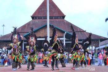 Topeng ireng meriahkan Hari Tari Dunia di Boyolali