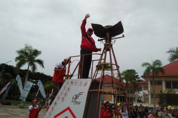 Obor api dipadamkan tanda Porprov VIII berakhir