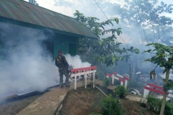 TNI gelar penyuluhan kesehatan dan pengasapan cegah malaria