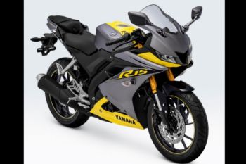 Yamaha R15 tampil dengan kelir baru